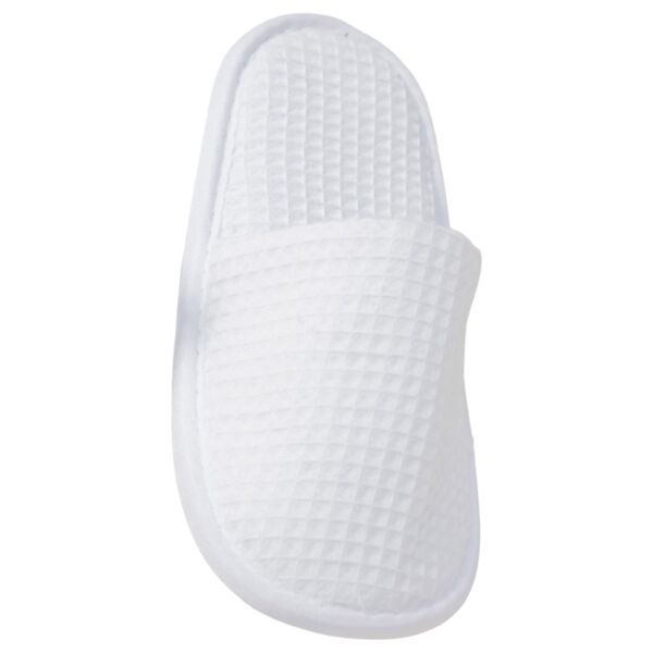 Towel City Waffle Mule Slippers Thumbnail