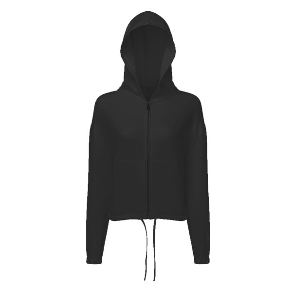 Women’s TriDri® recycled drawstring full-zip hoodie Thumbnail