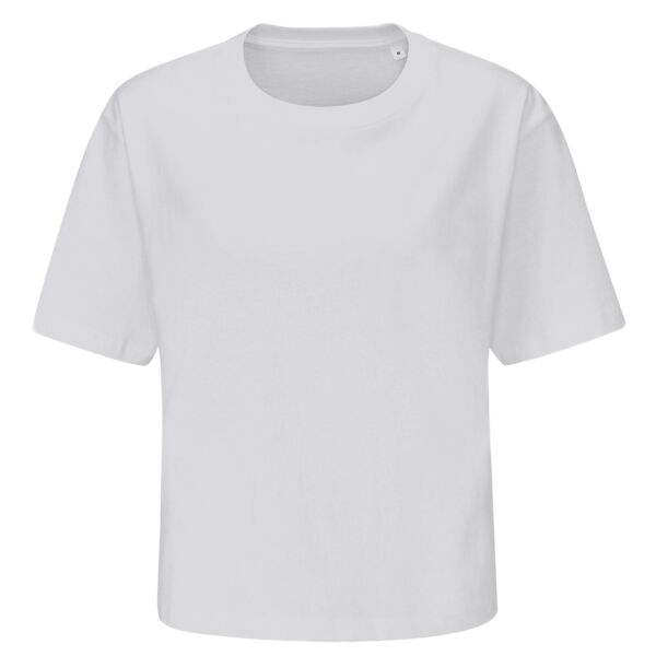 Women's Organic Cropped Heavy T Thumbnail