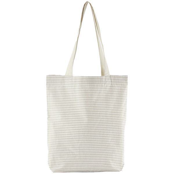 Westford Mill Striped Organic Cotton Tote Bag Thumbnail