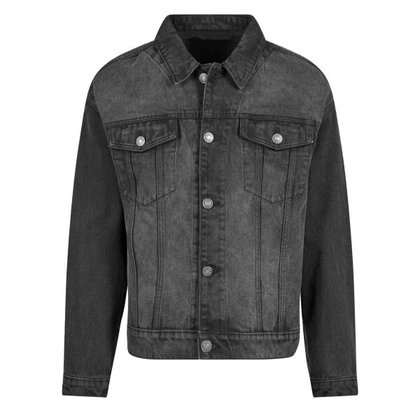 Heavy ounce boxy denim jacket Thumbnail