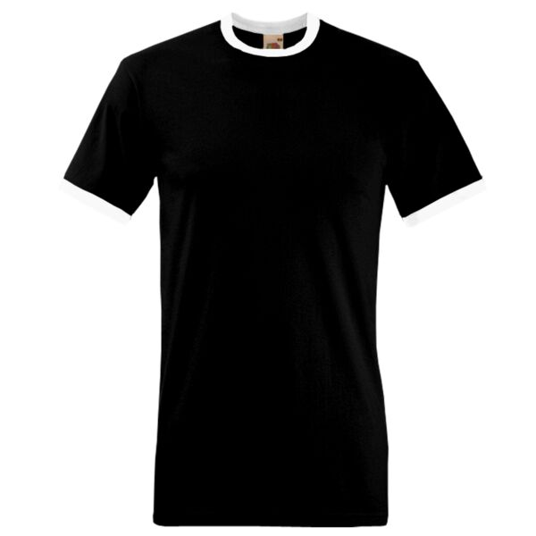 Men's Valueweight Ringer T Thumbnail