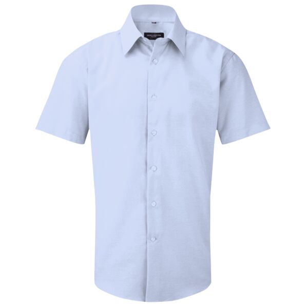 Men's Short Sleeve Tailored Oxford Shirt Thumbnail