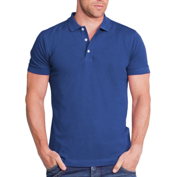 Men's Fitted Stretch Polo Thumbnail