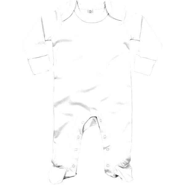 Baby Sleepsuit with Scratch Mitts Thumbnail