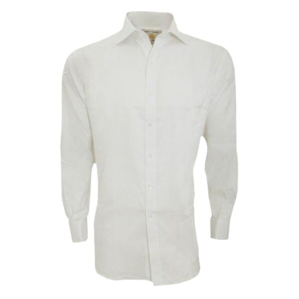Brook Taverner Andora Long Sleeve Herringbone Shirt Thumbnail