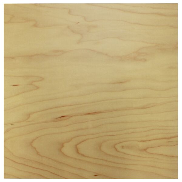 ChromaLuxe Natural Wood Sublimation Plaque Panel, 10" x 10" x 0.625", Clear Matte on Maple Thumbnail