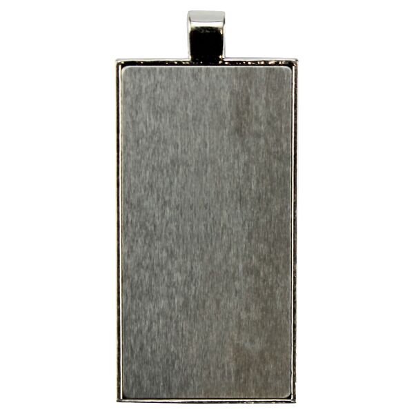 Large Rectangle Unisub Bezel Jewelry Pendant Thumbnail