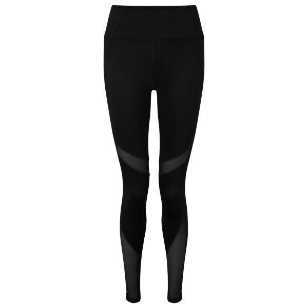 Women's TriDri® mesh tech panel leggings full-length Thumbnail