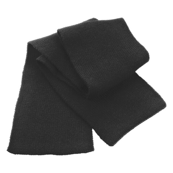 Classic heavy knit scarf Thumbnail