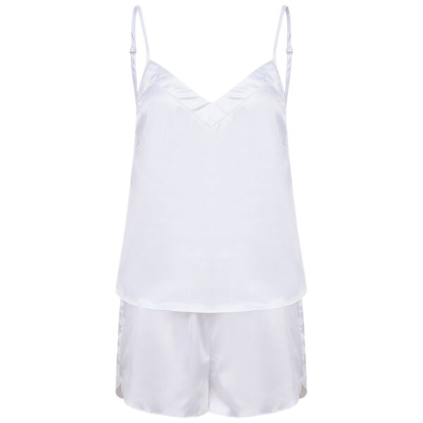 Towel City Ladies Satin Cami Short PJ's Thumbnail