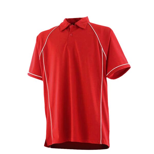 F/Hales Performance Piped Polo Thumbnail